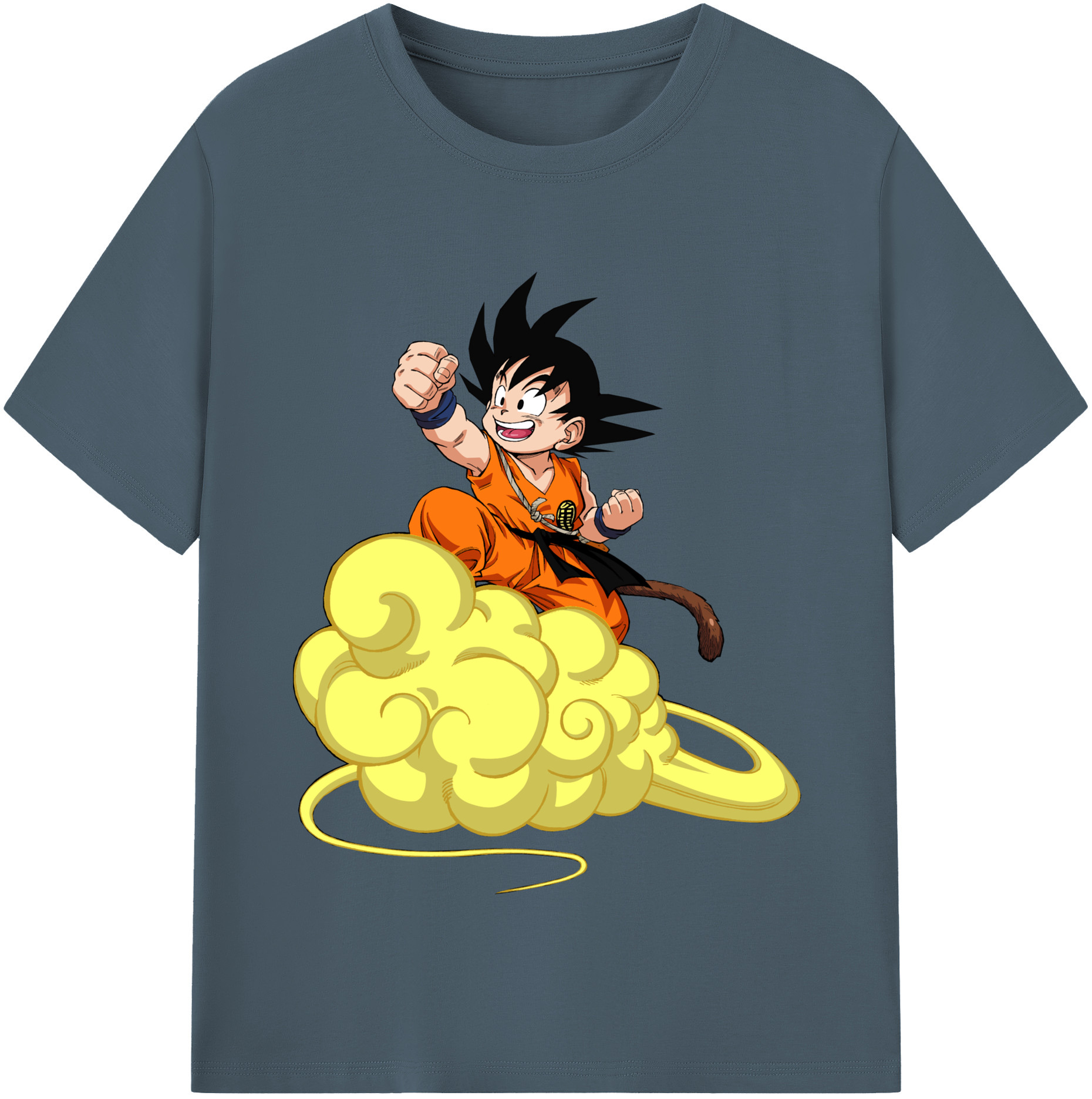 （画像用） ドラゴンボール 孫悟空（そん ごくう）Son Goku カカロット DRAGON BALL Kakarotto 綿100％半袖Tシャツ（フロントプリント）